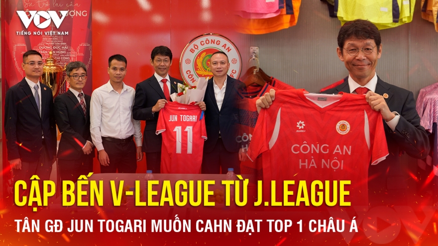 Cập bến V-League từ J.League, tân GĐ Jun Togari muốn CAHN chinh phục top 1 châu Á